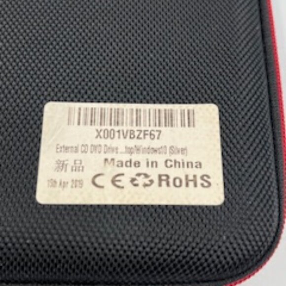 Nolyth External CD/DVD Drive USB-C Portable With Case - Picture 6 of 10